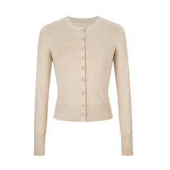 Women's Autumn Hot Girl Short Thin Coat Long-sleeved Sweater - kinko