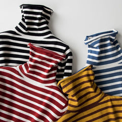 Kurzarmpullover mit hohem Kragen für Damen, neues Herbst-Winter-Modell