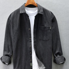 Cowboy Shirt Men's Coat Autumn And Winter Casual Versatile - kinko