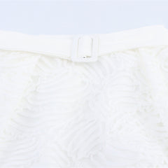 Texture Simple Style Women's Overskirt - kinko