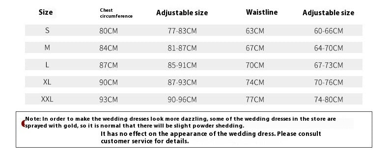 Women's Satin Off-shoulder Retro Fashion Trailing Wedding Dress - kinko
