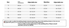 Women's Satin Off-shoulder Retro Fashion Trailing Wedding Dress - kinko
