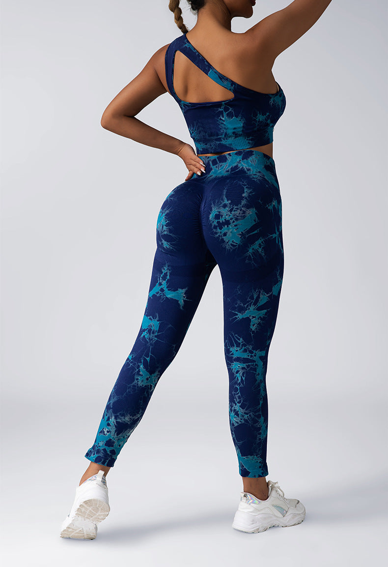 4pack Tie-dye Yoga Pants - kinko