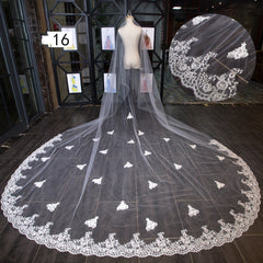 Bride Wedding Master Wedding Veil Long Long Tail - kinko