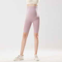 New Pregnant Women Yoga Pants Nude Feel High Elastic Belly Support Maternity Pants - kinko