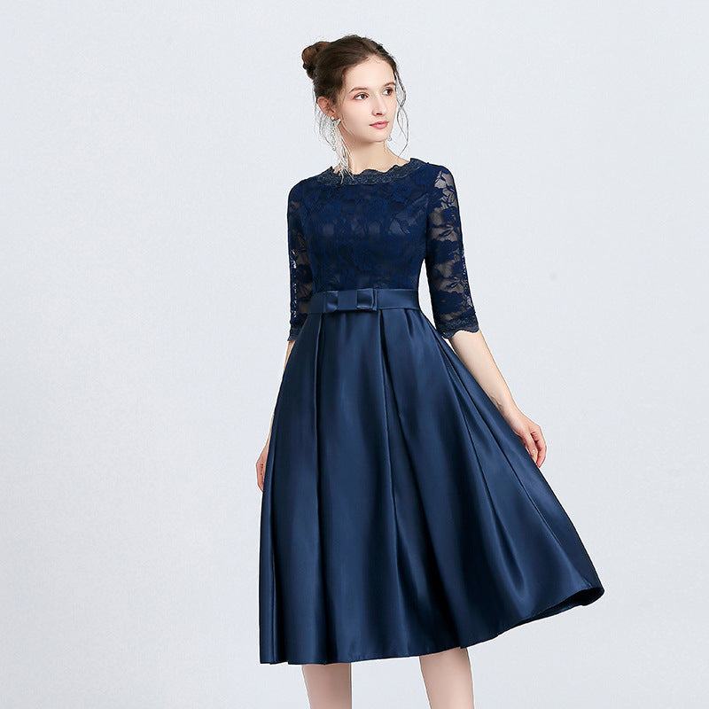 Versatile Casual Mid Length Evening Dress For Women - kinko