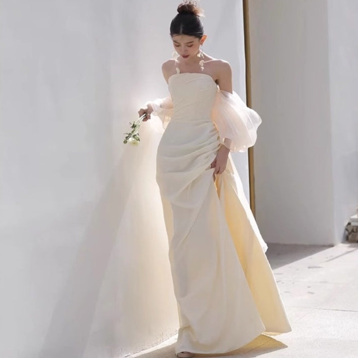 Outdoor Travel Shooting Light Yarn Dress Skirt - kinko