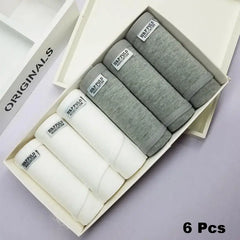 Cotton Underwear Women's Panties Girl Briefs Sexy Lingerie Plus Size Female Ladies Underpants Pantys L-XXL Hemming Solid Design