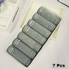 Cotton Underwear Women's Panties Girl Briefs Sexy Lingerie Plus Size Female Ladies Underpants Pantys L-XXL Hemming Solid Design