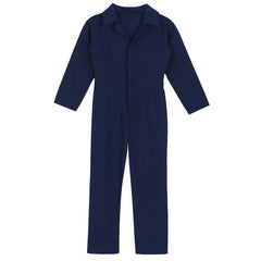 Kid's Coverall Boys Child Casual Jumpsuit Pants Fashion Long Sleeve Turndown Collar Zipper Mechanic Costume Flight Suit Overalls