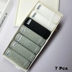 Cotton Underwear Women's Panties Girl Briefs Sexy Lingerie Plus Size Female Ladies Underpants Pantys L-XXL Hemming Solid Design