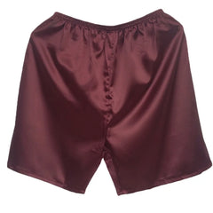 New Men' S Loose Sleepwear Underwear Satin Boxers Shorts Nightwear Shorts 2021 Thin Breathable Cotton Loose Shorts Men's Short