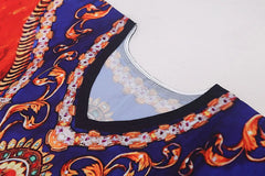 Multicolor Swimsuit Cover Up Beach Maxi Dress Over Size Bathing Suit Kaftan Ropa Mujer Vestido