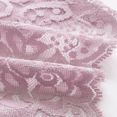 2pcs/Pack Women Lingerie Sexy Lace Panties Mid Waist Soft Underpants Transparent Ultra Thin Underwear Briefs