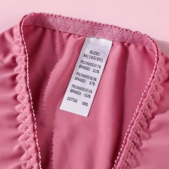 תחתוני נשים תחתוני משי קרח מותניים נמוכים תחתוני תחרה גבירותיי בנות כותנה תחתונה מפשעה נוחה תחתונים משולשים