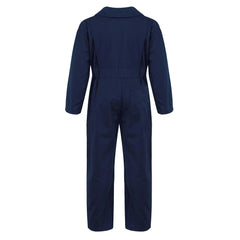 Kid's Coverall Boys Child Casual Jumpsuit Pants Fashion Long Sleeve Turndown Collar Zipper Mechanic Costume Flight Suit Overalls