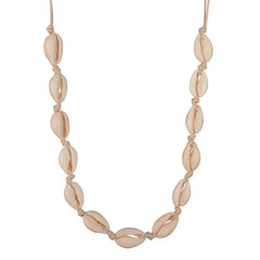 Boho-Strand-Muschel-Choker-Halskette für Damen und Mädchen, Sommer-Modeschmuck, Kettenanhänger aus Muscheln