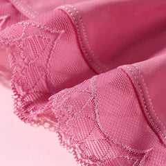 תחתוני נשים תחתוני משי קרח מותניים נמוכים תחתוני תחרה גבירותיי בנות כותנה תחתונה מפשעה נוחה תחתונים משולשים