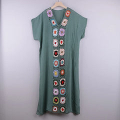 CROCHET BIKINI Women Beach Dress Cover-Ups Swimsuit Beachwear Bathing Suit Swim Cape For Woman Summer Tunic Saida Praia