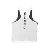 Heißes Bodybuilding-Fitness-Tanktop, Muskelshirt für Herren, Basketballtrikot, einfarbig, locker, fürs Fitnessstudio.