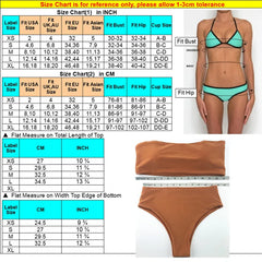 Bikini Set Summer Swimwear Biquini Sexy Beach Women's Swimsuit Bathing Suit Push Up Brazilian Bikini Maillot De Bain