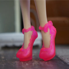 wholesale fashion trend Children kids baby toys Girls Gift Doll Accessories nice shoes bjd For Monster High original Dolls 1/6 7