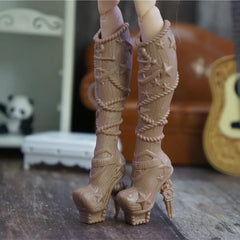 wholesale fashion trend Children kids baby toys Girls Gift Doll Accessories nice shoes bjd For Monster High original Dolls 1/6 7