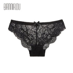 Underwear For Woman Sexy Lace Briefs Women Panties Mid-Rise High Quality Female Panties Woman Underwear Intimates 1Pcs BANNIROU