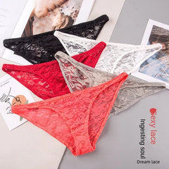 Women's Underwear Sexy Lace Panties Fashion Transparent Comfortable Briefs Low Waist Seamless Underpants Female Sexy Lingerie