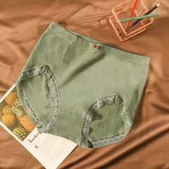 תחתוני נשים מידות גדולות XXXXL אלסטיות גבוהה אנטיבקטריאלית השמנת יתר היא תחתונים מיוחדים הלבשה תחתונה נושם תחתוני נשים