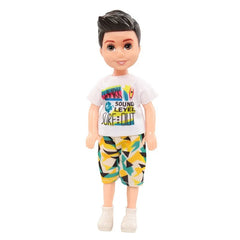 Kawaii 6 Items/Lot Kids Toys 5.5 Inch Little Girs Boys Fashion Clothes Dress Accessories For Girls DIY Birthday Christmas Gift