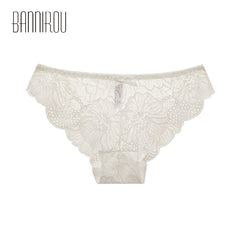 Underwear For Woman Sexy Lace Briefs Women Panties Mid-Rise High Quality Female Panties Woman Underwear Intimates 1Pcs BANNIROU