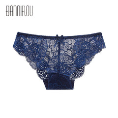 Underwear For Woman Sexy Lace Briefs Women Panties Mid-Rise High Quality Female Panties Woman Underwear Intimates 1Pcs BANNIROU