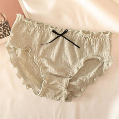 underwear for women cotton Bow sexy Panties lace lingerie female briefs ladies casual girl underpants intimate panty