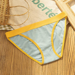 Women's Sports Comfortable Underwear Ladies Pure Cotton Seamless Underwear Underwear Girls Mid-waist Breathable Underwear Briefs