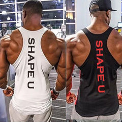 Herren-Tanktop, Bodybuilding-Trainingsshirt, Muskelshirt, Sportbekleidung
