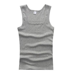 HOT Summer Male clothes Women Basic Elastic Tank Tops 00% Pure Cotton Sleeveless Fitness T-shirt Elastic Bodybuilding Vest