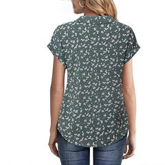 Casual All-matching Fashion Trend Stripes Women's Shirt Top - kinko