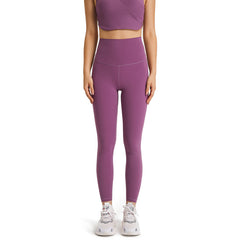 Women's Solid Color High Waist Hip Lift Stretch Yoga Pants - kinko