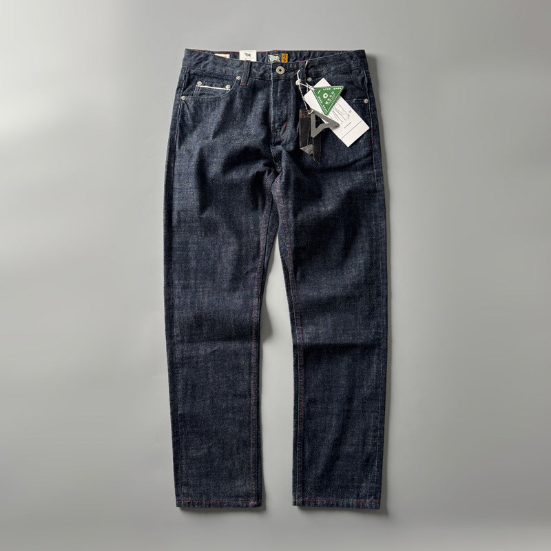 Fashion American Retro Straight Long Pants Men - kinko