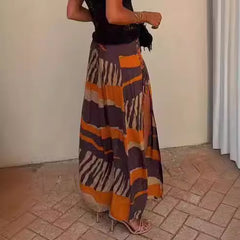 Seaside Beach Vacation Women's Split Skirt - kinko