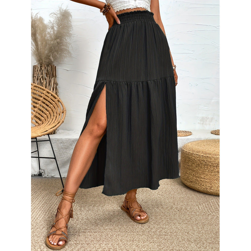 Spring And Summer High-grade Long Skirt Women - kinko