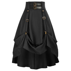 Medieval Costume Women's Steambeer Festival Punk Skirt - kinko