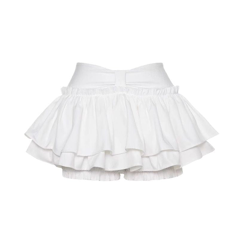 Korean Style Hot Girl Fashion High Waist Slimming A- Line Skirt - kinko