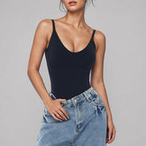 Yoga Bodysuit Chest Support With Chest Pad For Women - kinko