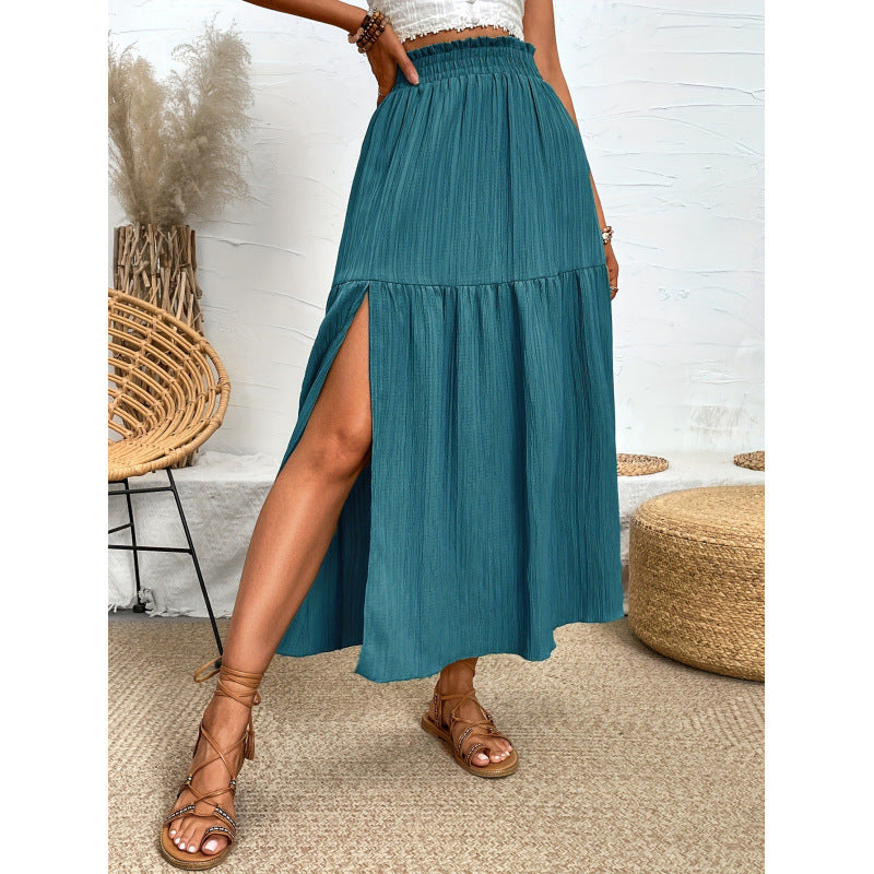 Spring And Summer High-grade Long Skirt Women - kinko