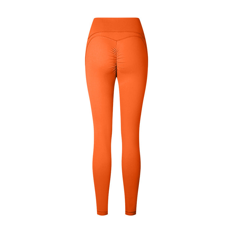 Double Pocket High Waist Yoga Trousers - kinko