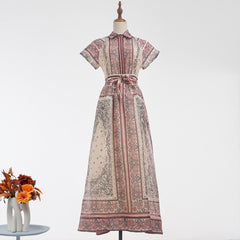 Lapel Slim Top Long Skirt Two-piece Set - kinko