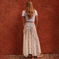 Fashion Lace Pure Color All-matching - kinko