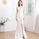 Evening Gown For Women High-end Elegant Simple And Light Luxury - kinko